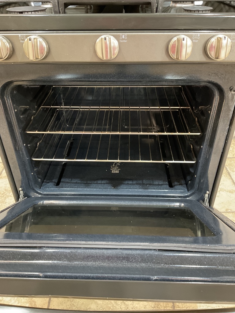 Ge Used Natural Gas Stove 30inches (Stainless Steel) 