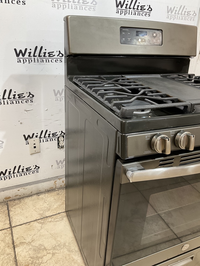 Ge Used Natural Gas Stove 30inches (Stainless Steel) 