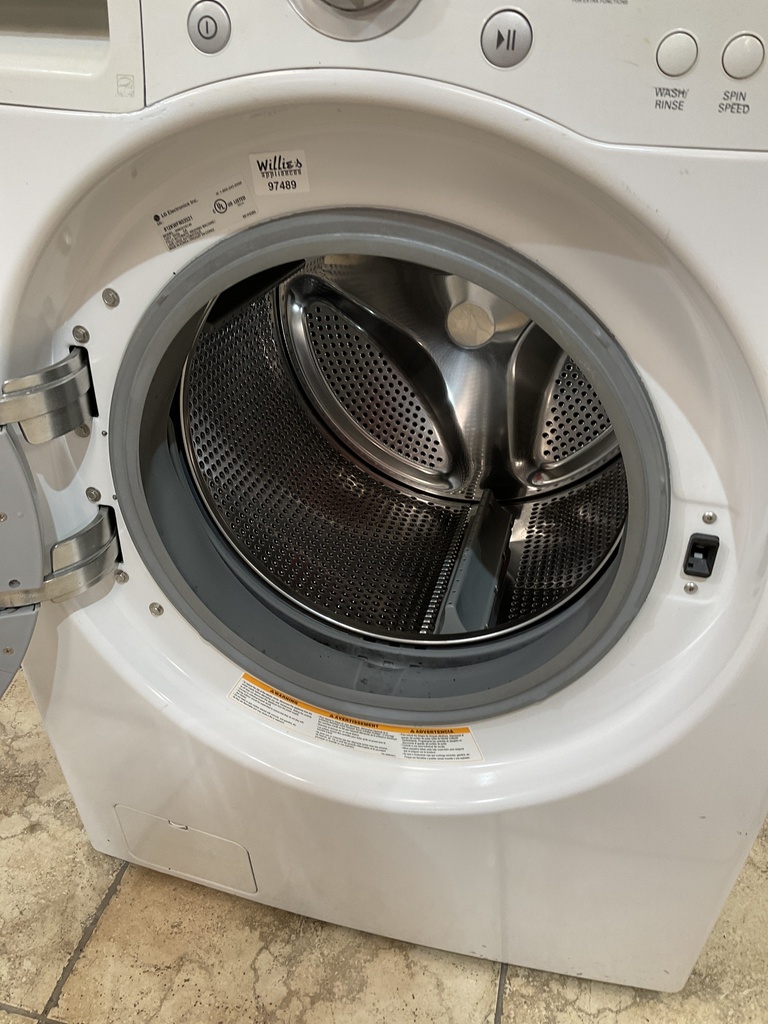 Lg Used Washer Front-load 27inches (White) 