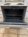 Hotpoint Used Electric Stove 220volts (40/50 AMP) 30inches {no cord} (Bisque/Black) 
