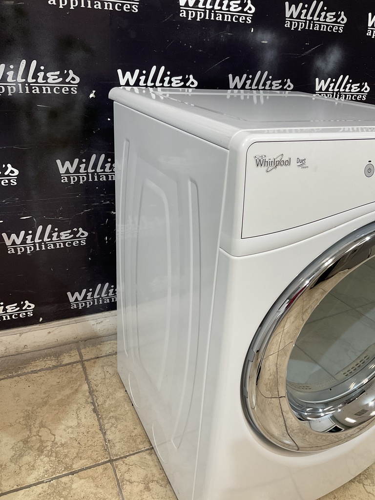 Whirlpool Used Electric Dryer 220volts (30 AMP) 27inches {4 prong} (White) 