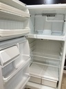 Hotpoint Used Refrigerator Top and Bottom 28x61 1/2” (White) 