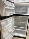 Frigidaire Used Refrigerator Top and Bottom 30x65 1/2” (Black)