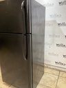 Frigidaire Used Refrigerator Top and Bottom 30x65 1/2” (Black)
