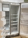 Whirlpool Used Refrigerator Side by Side 36x68 1/2” (Stainless Steel) 