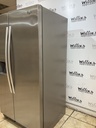 Whirlpool Used Refrigerator Side by Side 36x68 1/2” (Stainless Steel) 