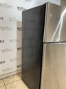 Ge Used Refrigerator Top and Bottom 30x66 1/2” (Stainless Steel) 