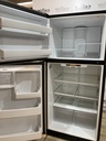 Ge Used Refrigerator Top and Bottom 30x66 1/2” (Stainless Steel) 
