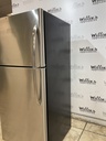 Ge Used Refrigerator Top and Bottom 30x66 1/2” (Stainless Steel) 