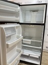 Ge Used Refrigerator Top and Bottom 28x67 (Black) 