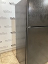 Whirlpool Used Refrigerator Top and Bottom 30x65 1/2” (Bkack) 