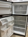 Whirlpool Used Refrigerator Top and Bottom 30x65 1/2” (Bkack) 