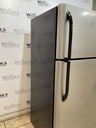 Frigidaire Used Refrigerator Top and Bottom 30x65 1/2” (Stainless Steel) 