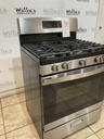 Ge Used Natural Gas Stove 30inches (Stainless Steel) 