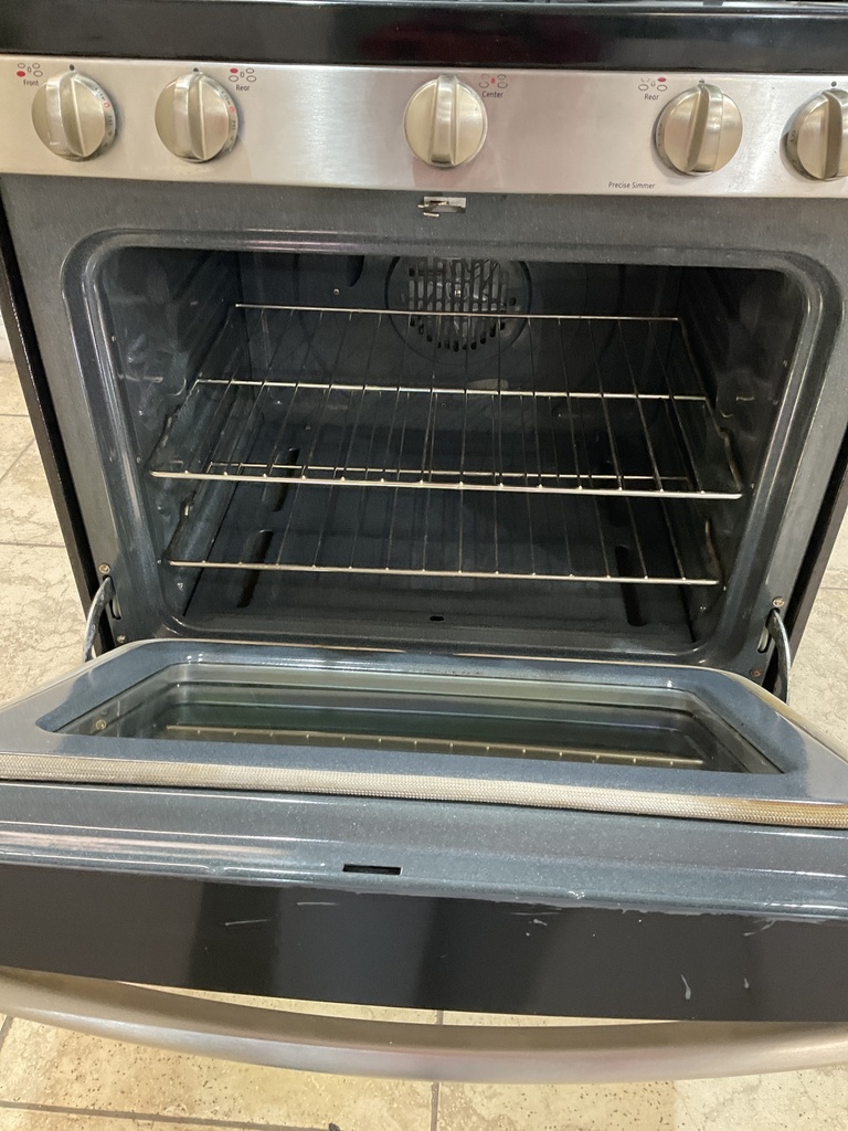 Ge Used Gas Propane Stove 30inches (Stainless Steel) 
