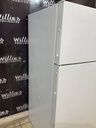 Hotpoint Used Refrigerator Top and Bottom 28x61 1/2” (White) 