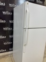 Ge Used Refrigerator Top and Bottom 28x64 1/2” (White) 