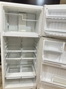 Ge Used Refrigerator Top and Bottom 28x64 1/2” (White) 