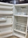 Hotpoint Used Refrigerator Top and Bottom 28x64 1/2” (White) 