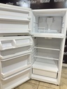 Whirlpool Used Refrigerator Top and Bottom 28x62 1/2” (White) 