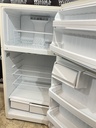 Ge Used Refrigerator Top and Bottom 28x61 1/2" (Bisque) 