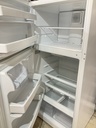 Ge Used Refrigerator Top and Bottom 28x61 1/2” (White) 