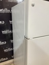 Ge Used Refrigerator Top and Bottom 28x61 1/2” (White) 