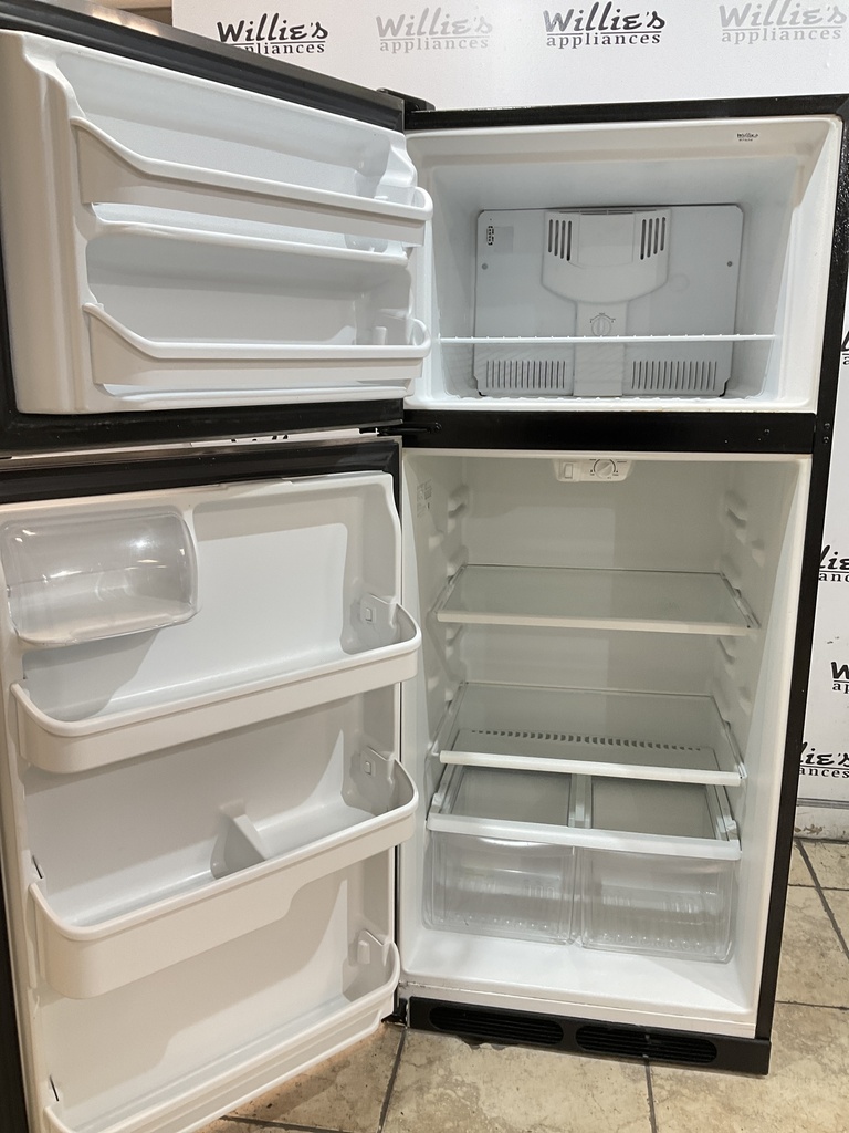 Frigidaire Used Refrigerator Top and Bottom 28x64 1/2” (Stainless Steel) 