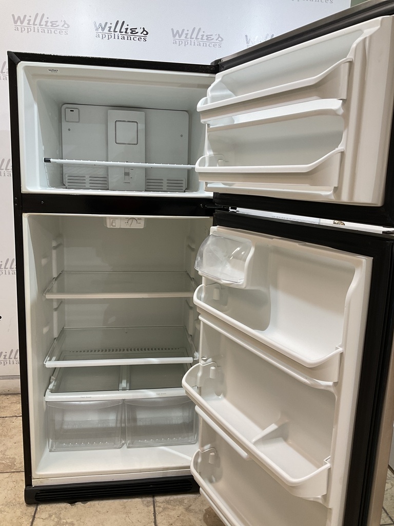 Frigidaire Used Refrigerator Top and Bottom 30x65 1/2” (Stainless Steel)