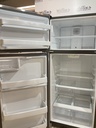 Ge Used Refrigerator Top and Bottom 28x66 1/2” (Stainless Steel)