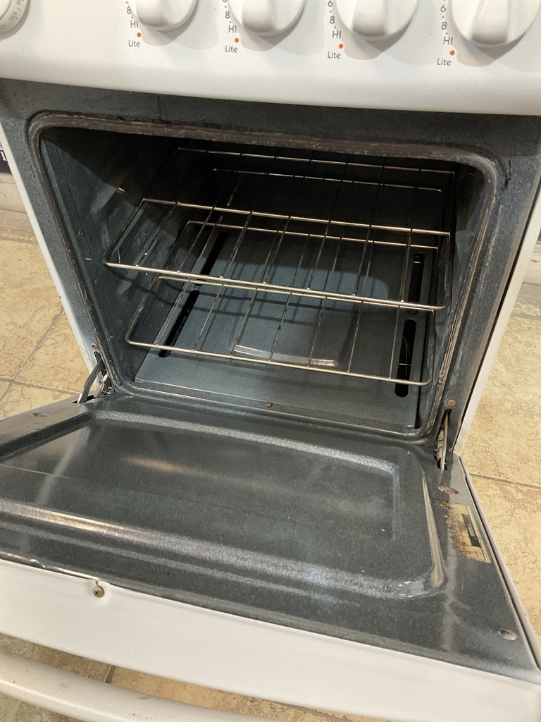 Hotpoint Used Natural Gas Stove 20inches (White) 