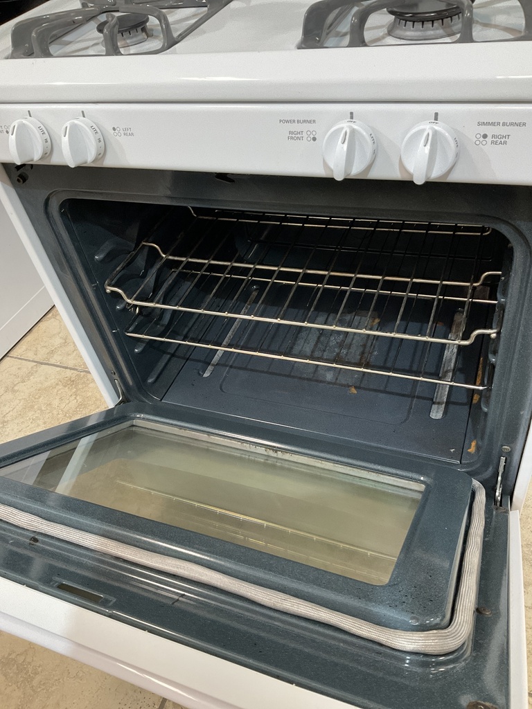 Kenmore Used Natural Gas Stove 30inches (White) 