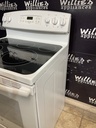 Ge Used Electric Stove 220volts (40/50 AMP) 30inches {no cord} (White)