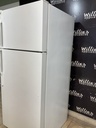 Ge Used Refrigerator Top and Bottom 28x67 (White) 