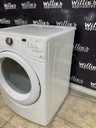Whirlpool Used Electric Dryer 220volts (30 AMP) 27inches {4 prong} (White) 