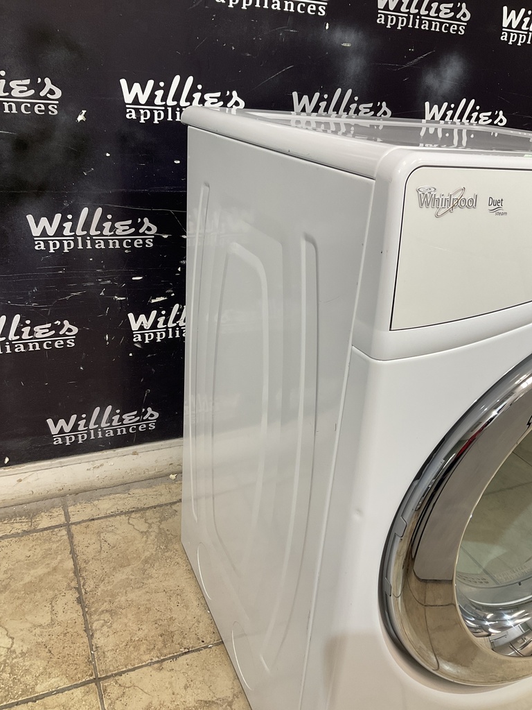 Whirlpool Used Electric Dryer 220volts (30 AMP) 27inches {3 prong} (White) 