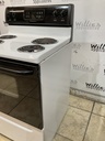 Frigidaire Used Electric Stove 220volts (40/50 AMP) 30inches {no cord} (White/ Black) 