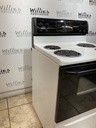 Frigidaire Used Electric Stove 220volts (40/50 AMP) 30inches {no cord} (White/ Black) 