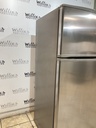 Whirlpool Used Refrigerator Top and Bottom 28x66 1/2” (Stainless Steel) 