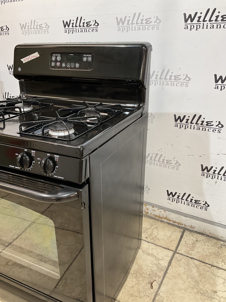 Ge Used Gas Propane Stove 30inches (Black) 