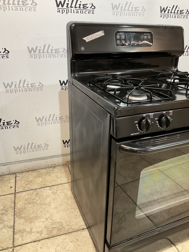 Ge Used Gas Propane Stove 30inches (Black) 