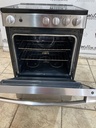 Ge Used Electric Stove 220volts (40/50 AMP) 24inches {4 prong} (Stainless steel) 