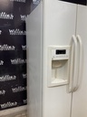 Ge Used Refrigerator Side by Side 34x66 1/2” (Bisque) 