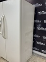 Ge Used Refrigerator Side by Side 34x66 1/2” (Bisque) 