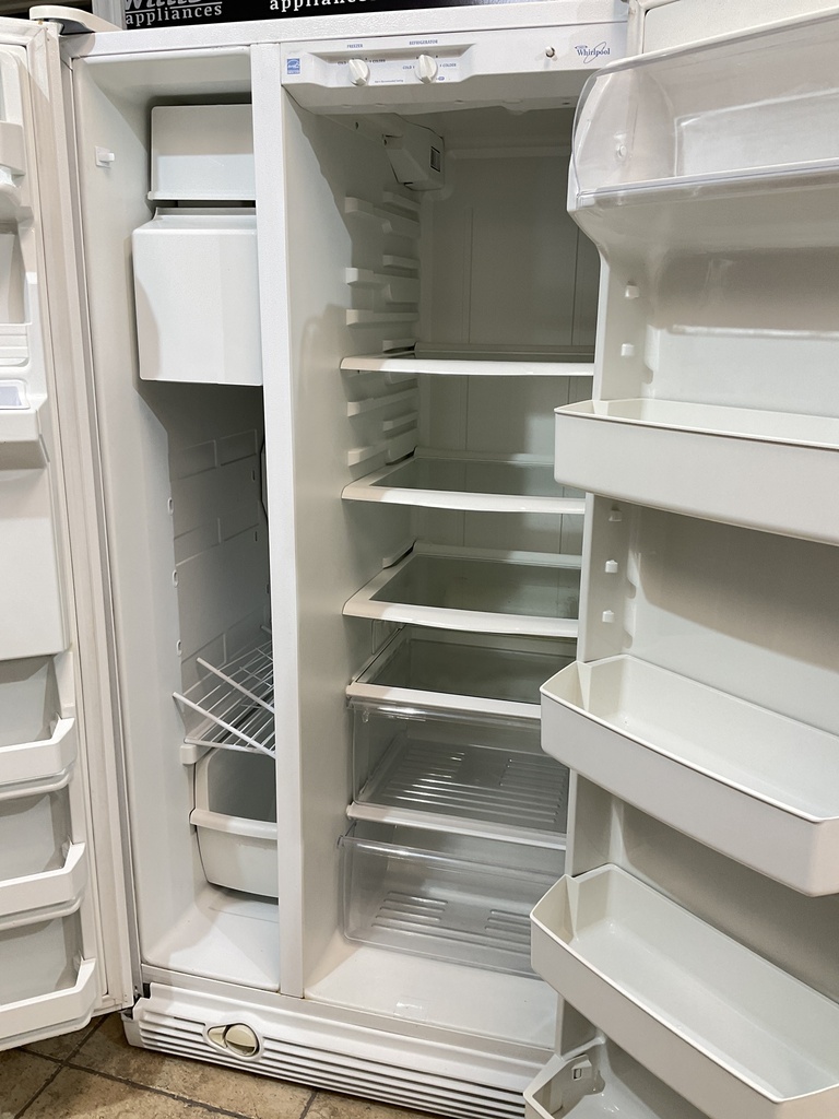 Whirlpool Used Refrigerator Side by Side 33x66