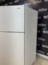 Whirlpool Used Refrigerator Top and Bottom 33x65 1/2” 