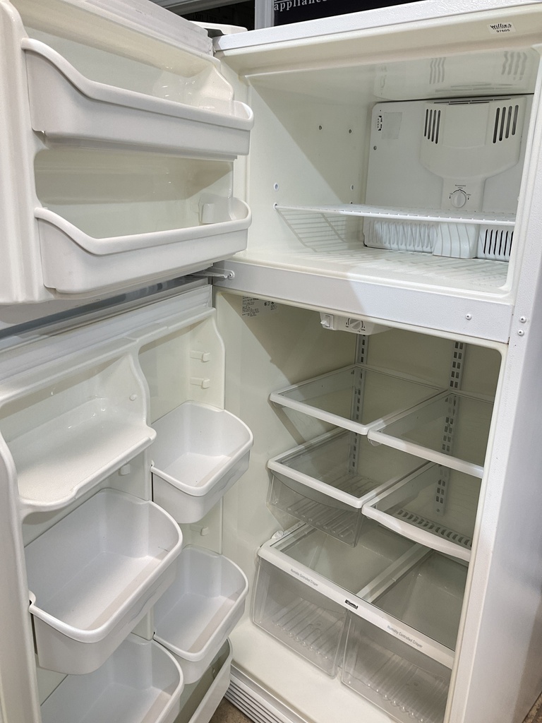 Kenmore Used Refrigerator Top and Bottom 30x65 1/2” (White) 