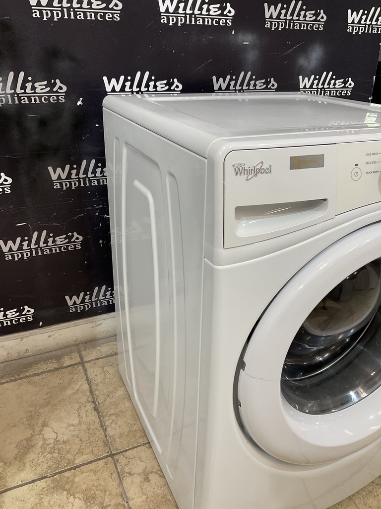 Whirlpool Used Washer Front-load 27inches (White) 