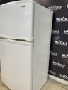 Whirlpool Used Refrigerator Top and Bottom 33x66 1/2” (White) 
