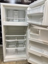Frigidaire Used Refrigerator Top and Bottom 30x65 1/2” (White) 